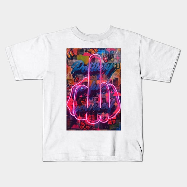 No F's Aesthetic Kids T-Shirt by Solargy